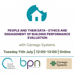 Bitesize: People and their data - ethics and engagement of building performance evaluation