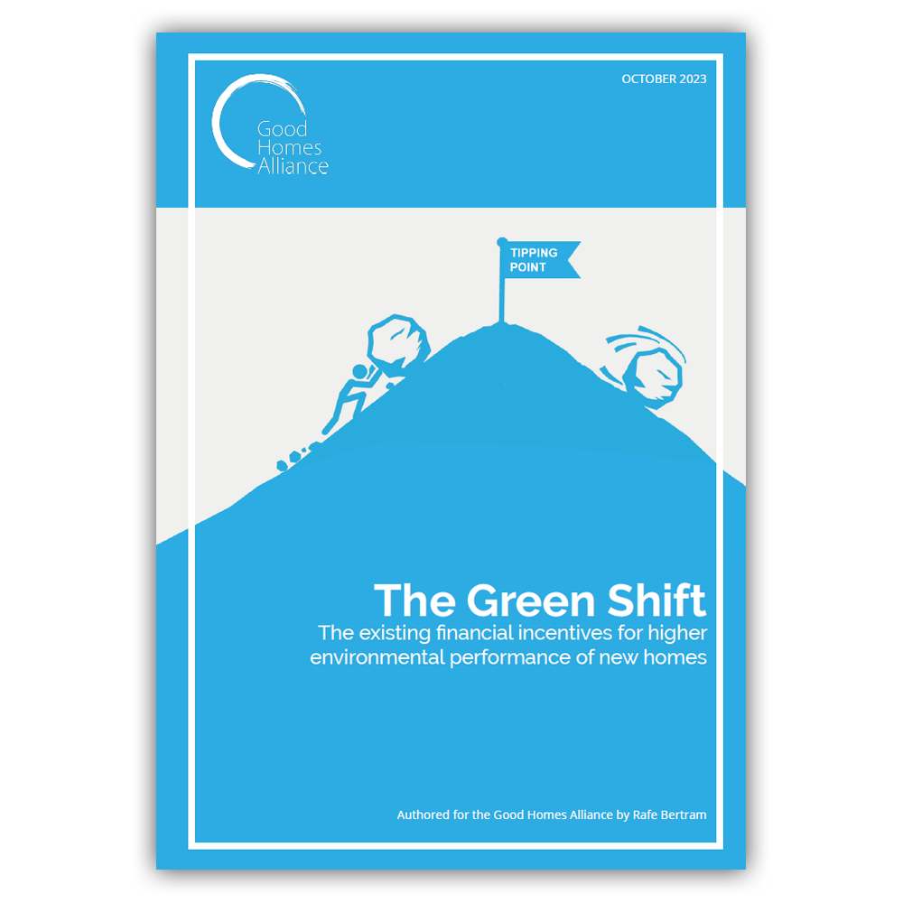 The Green Shift - Report launched on financial incentives for higher environmental performance of new homes