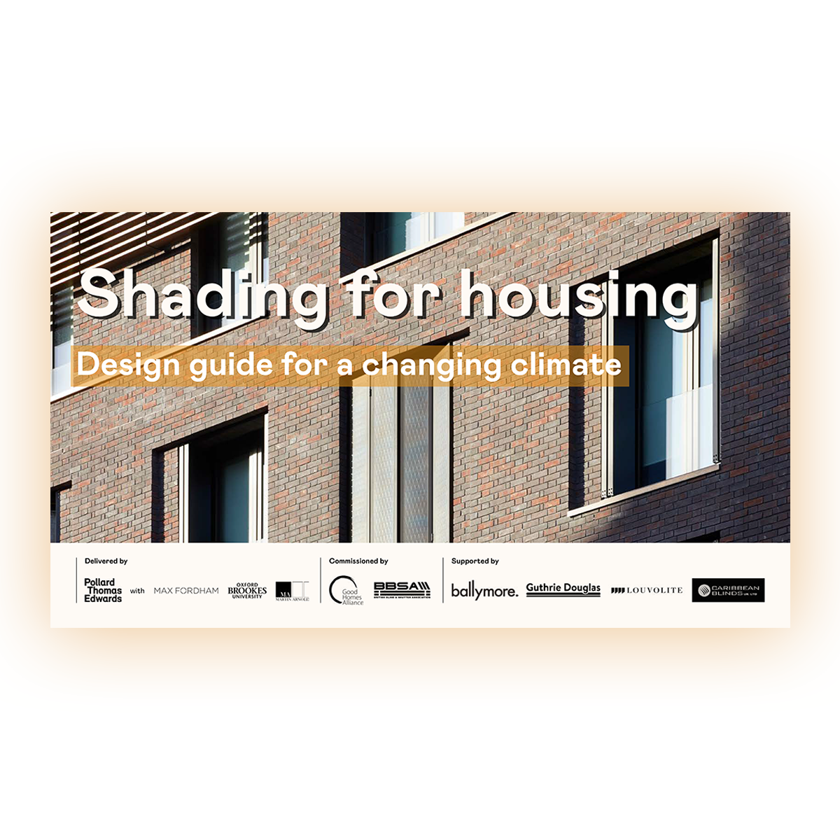 New design guide launched on shading for housing