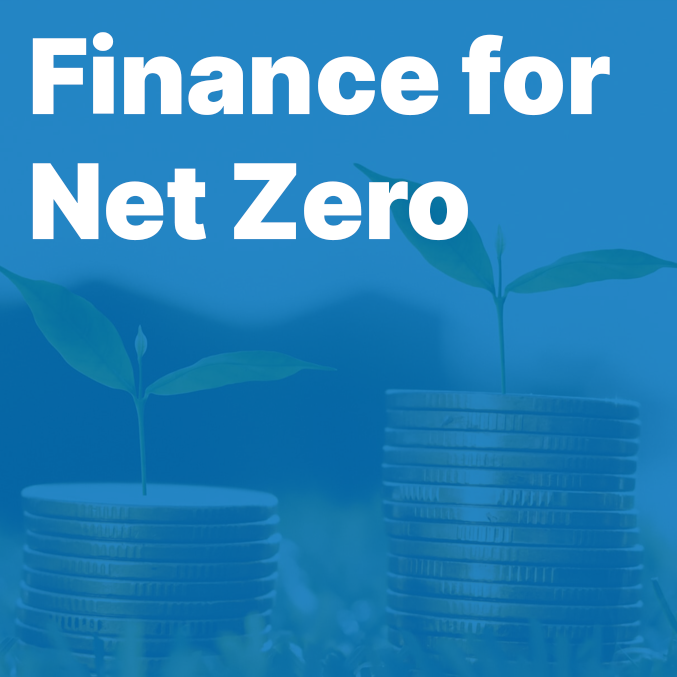 New think tank - Finance for Net Zero
