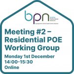 Meeting #2 - Residential POE Working Group