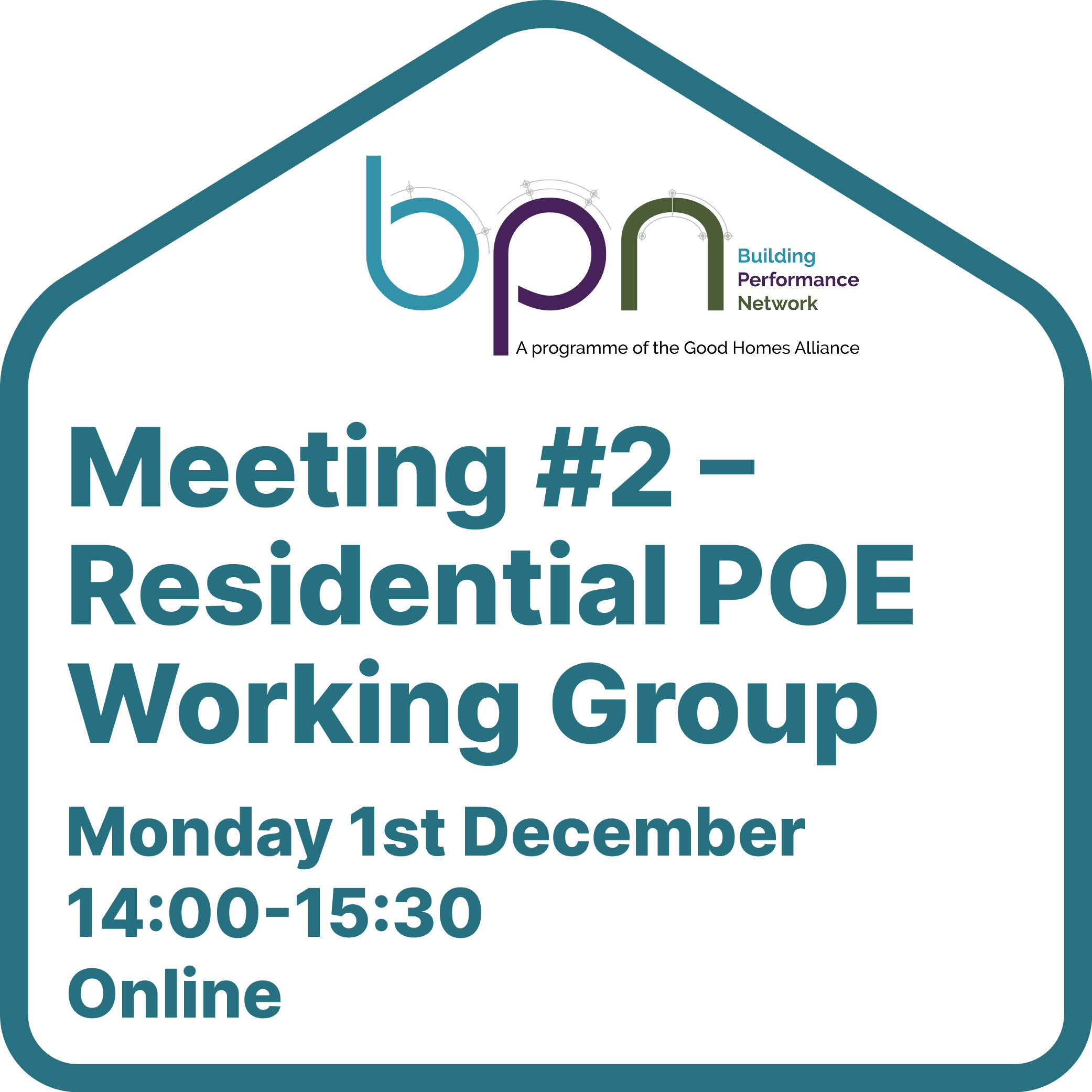 Meeting #2 - Residential POE Working Group
