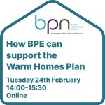 Webinar: How BPE can support the Warm Homes Plan