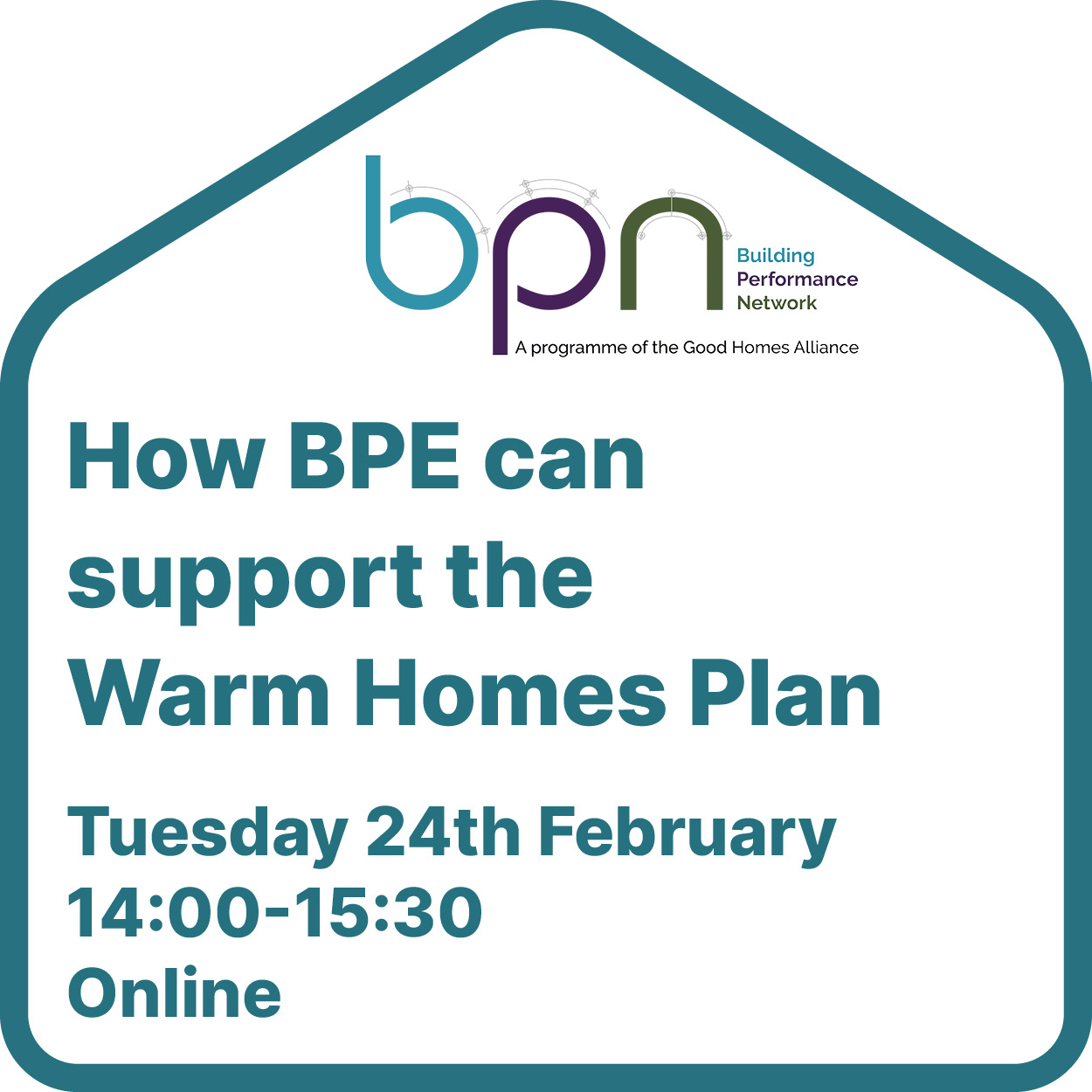 Webinar: How BPE can support the Warm Homes Plan