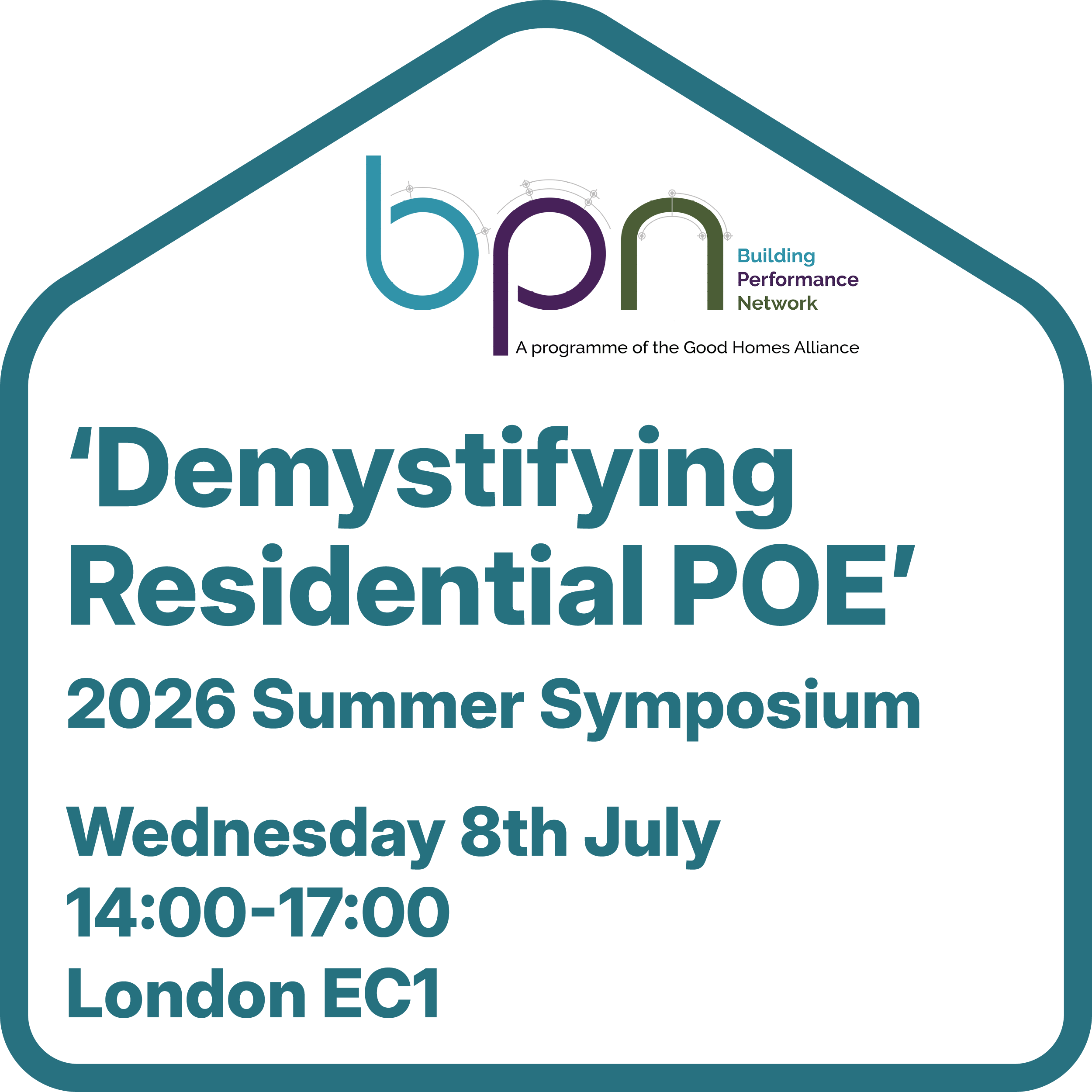 'Demystifying Residential POE' - GHA/BPN 2026 Summer Symposium